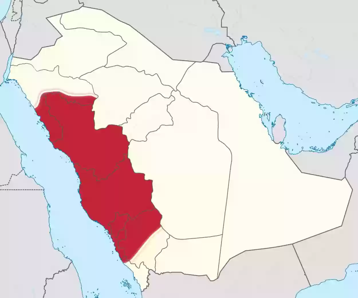 تعرف على حدود المملكة العربية السعودية من جميع الجهات