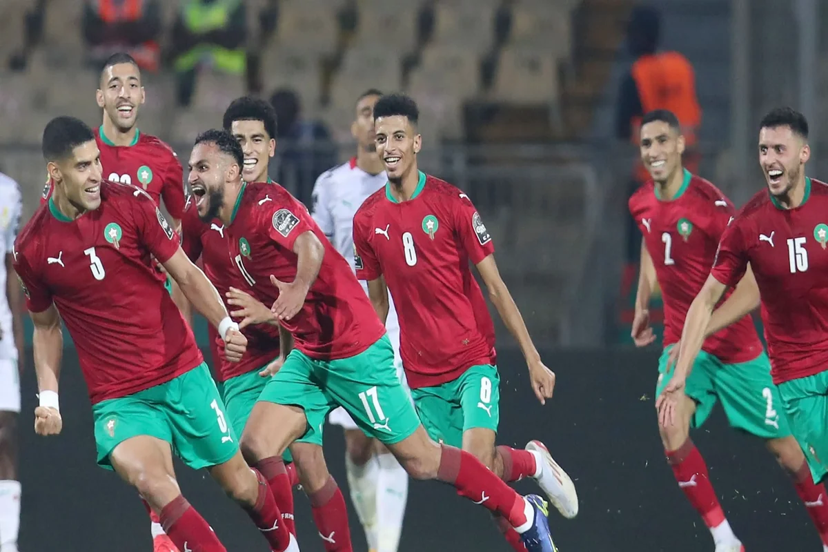 لاعبي المنتخب المغربي